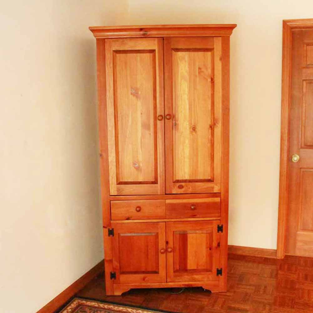 Broyhill Pine Shaker Style Entertainment Center