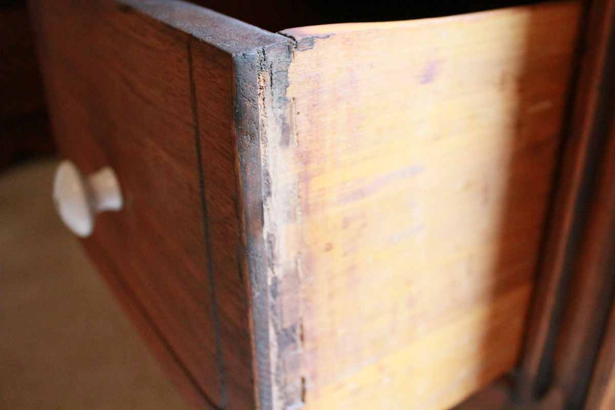 Antique Victorian Walnut Sewing Chest