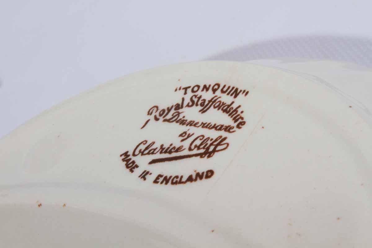 Five Antique Royal Staffordshire England Bone Plates