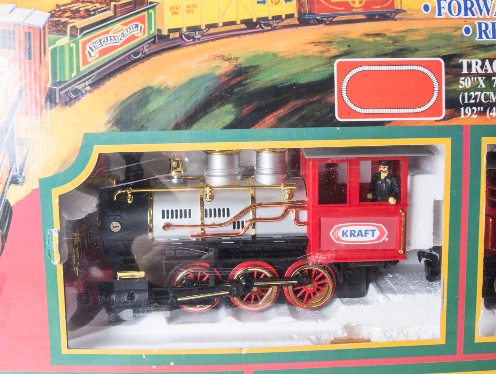 Echo Classic Rail Battery Operated Train Set
