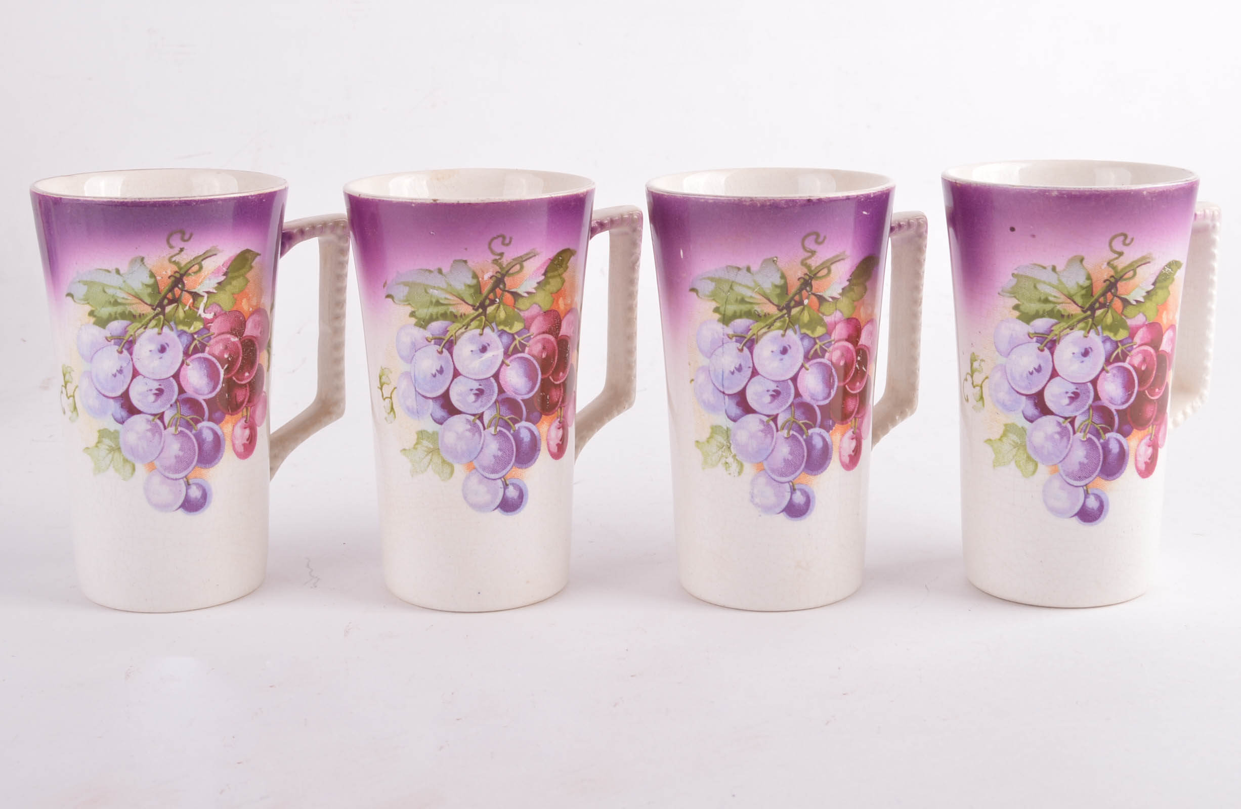 Dresden Ceramic Pitcher and Cups