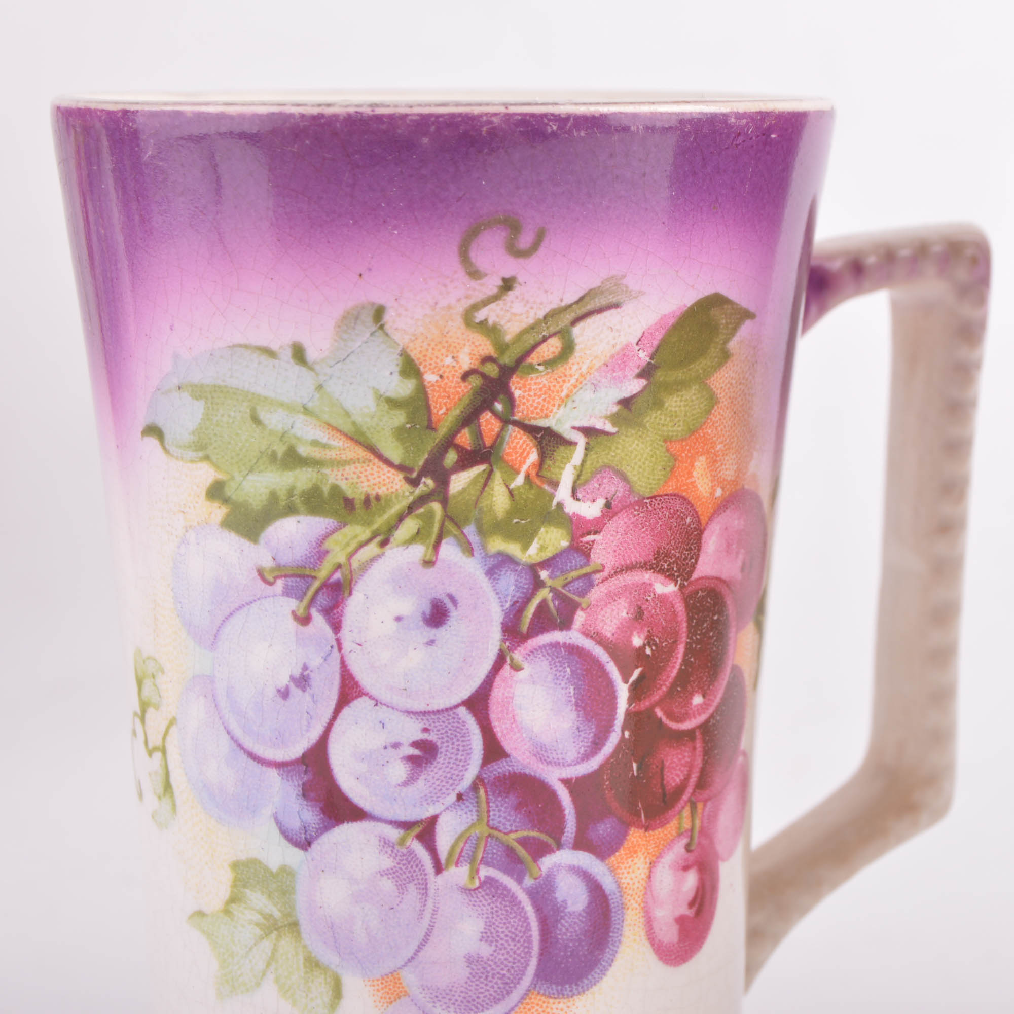 Dresden Ceramic Pitcher and Cups