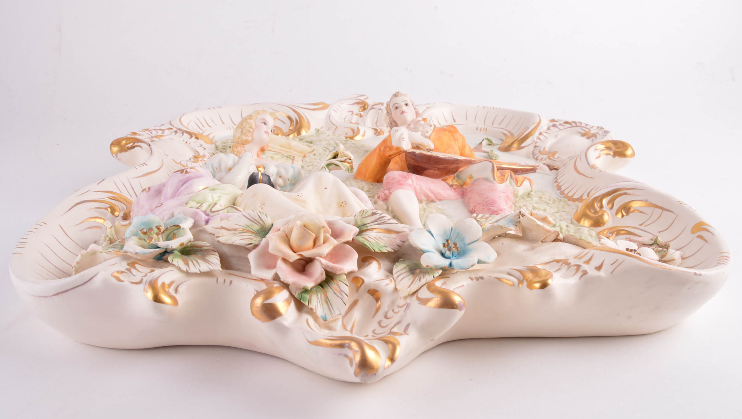 Rococo Style French Regency Relief Wall Hanging