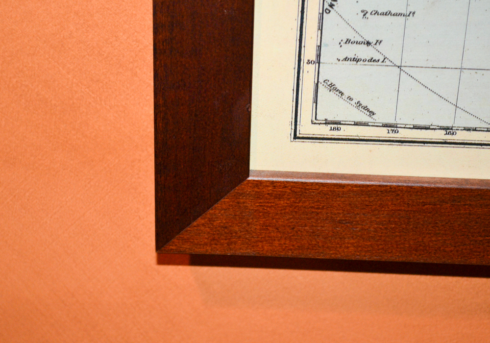 Wall Mounted Map of the World