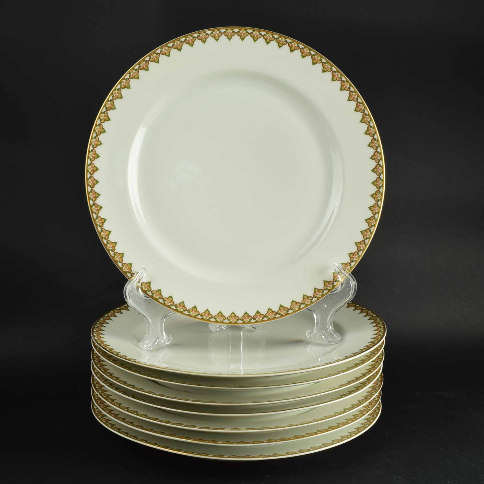 Set of Eight Haviland Limoges Place Settings