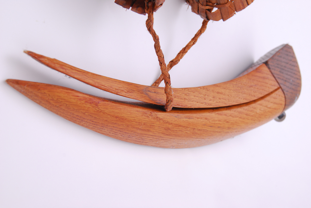 Hanging Woven Toucan Basket