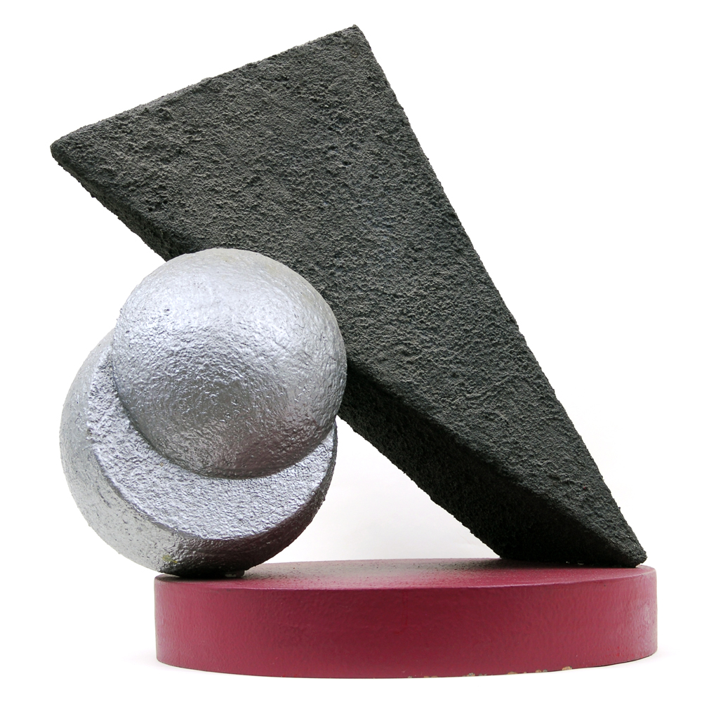 Rima Schulkind "Split Sphere" Geometric Foam Sculpture