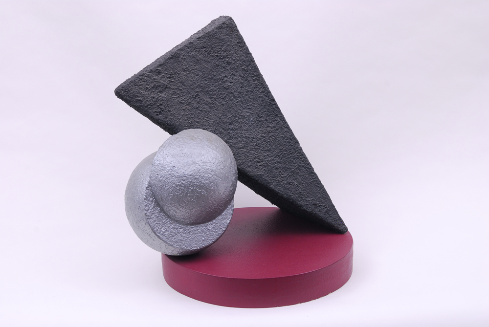 Rima Schulkind "Split Sphere" Geometric Foam Sculpture