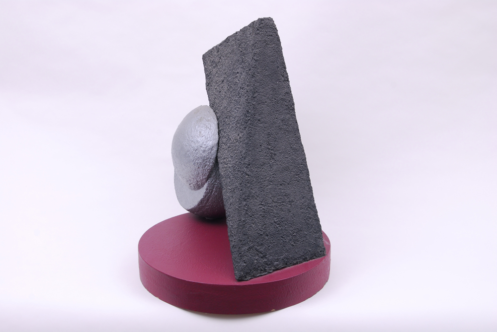 Rima Schulkind "Split Sphere" Geometric Foam Sculpture