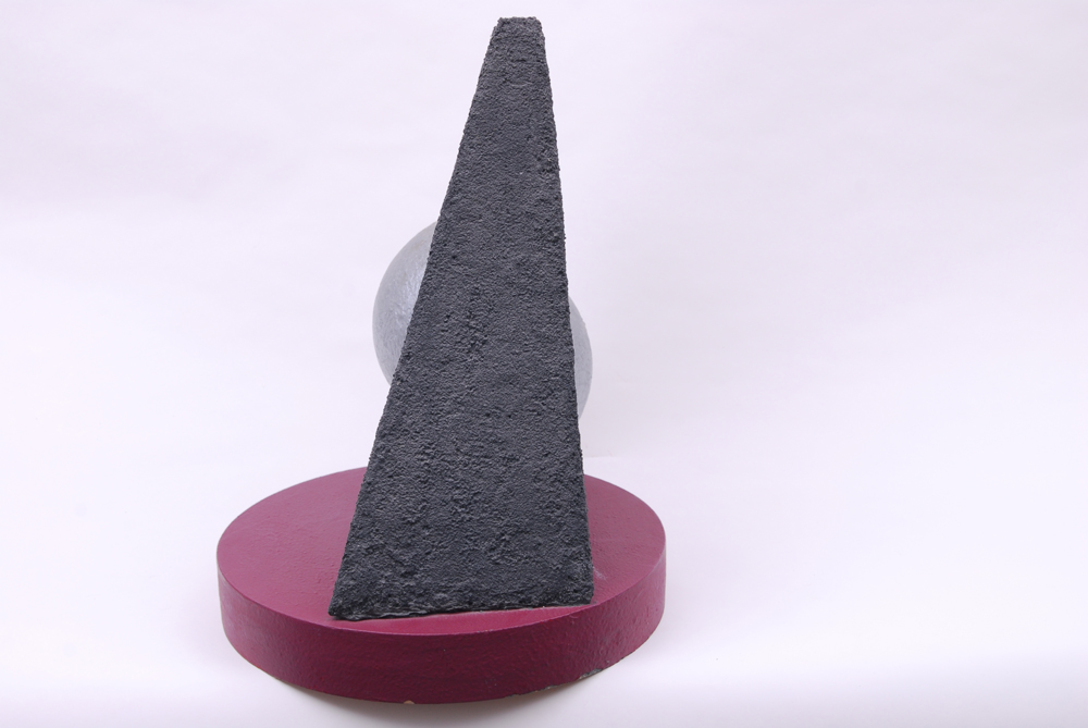 Rima Schulkind "Split Sphere" Geometric Foam Sculpture