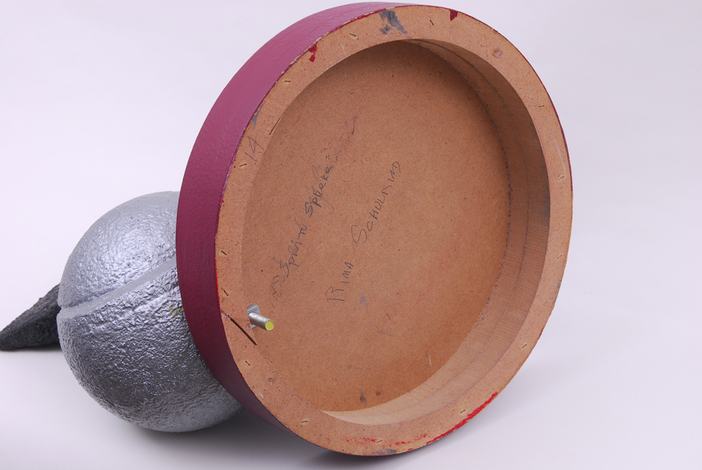 Rima Schulkind "Split Sphere" Geometric Foam Sculpture