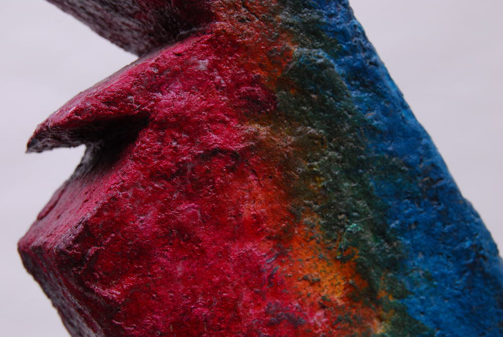Rima Schulkind Two Piece Rainbow Foam Sculpture