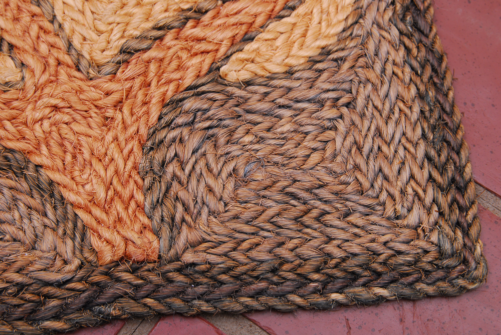 Contemporary Handwoven Accent Rug