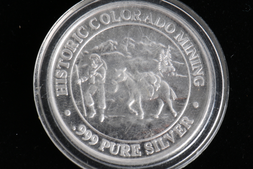 Colorado Mining .999 Fine Silver Round