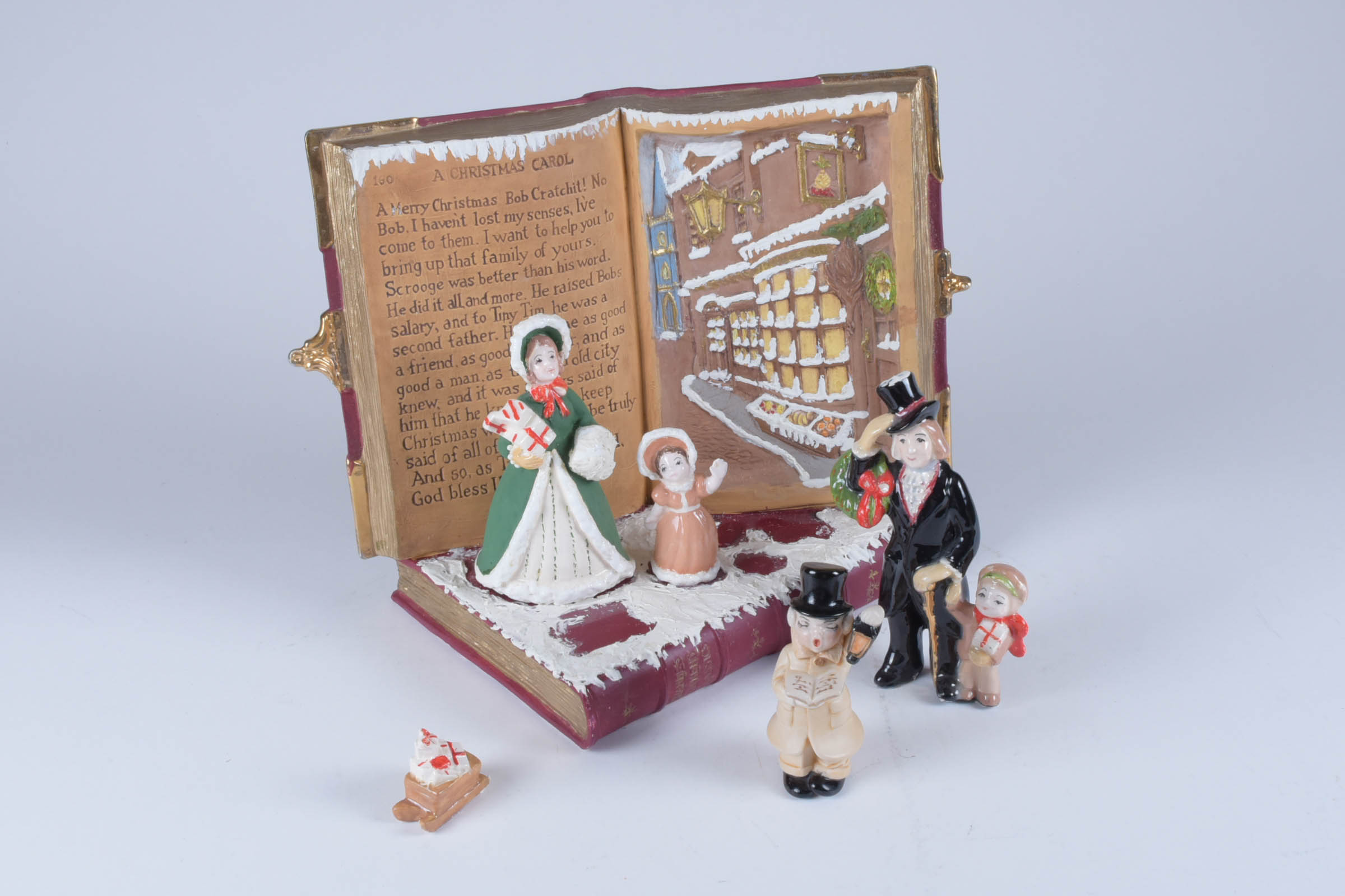 "A Christmas Carol" Ceramic Light-Up Decor