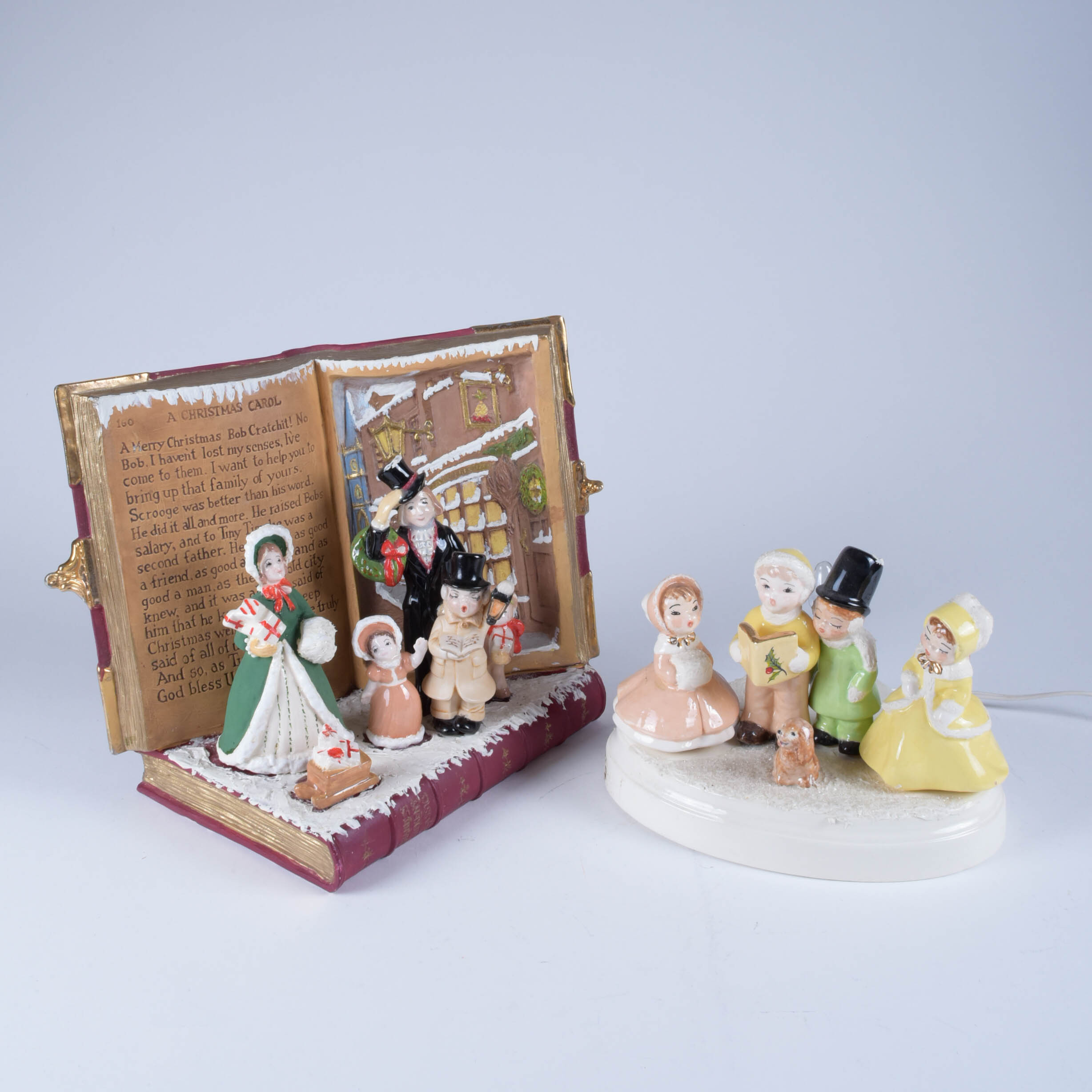 "A Christmas Carol" Ceramic Light-Up Decor