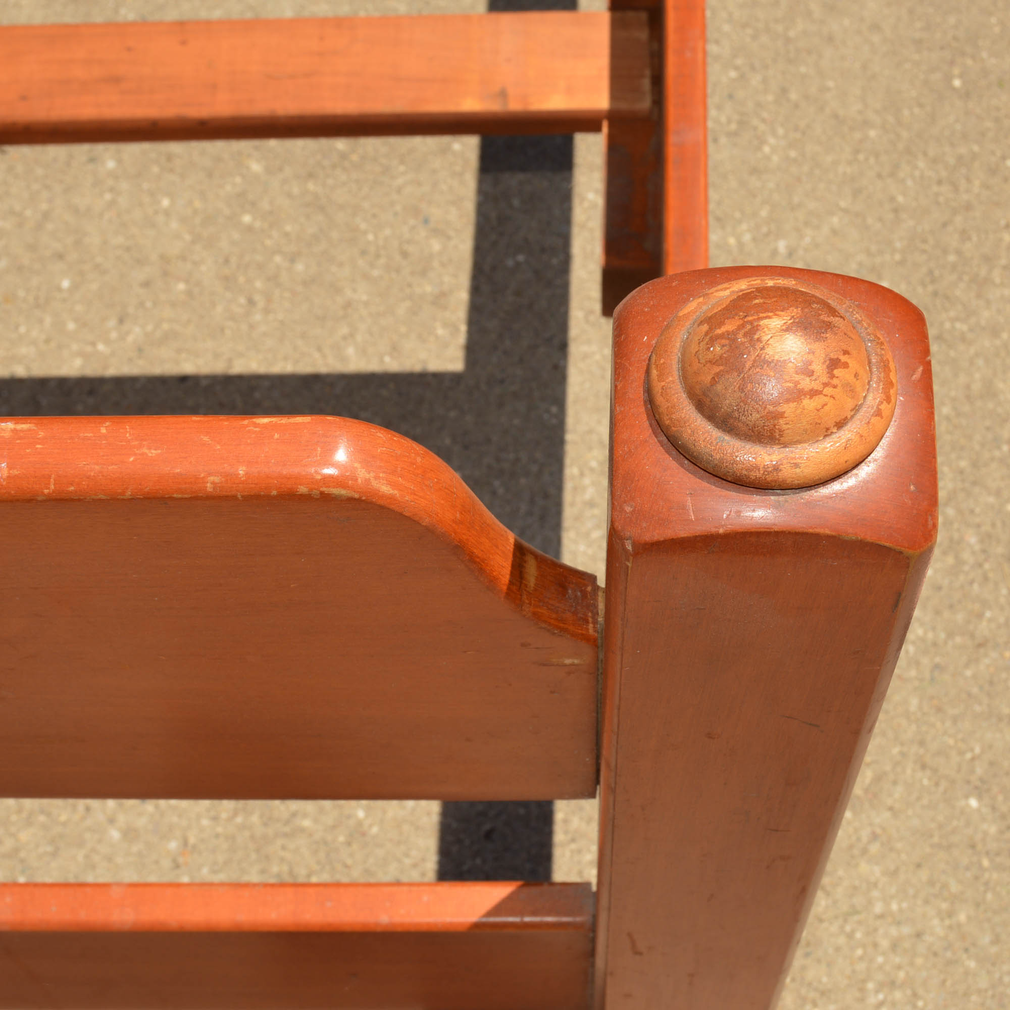 Pair of Red Maple Twin Bed Frames