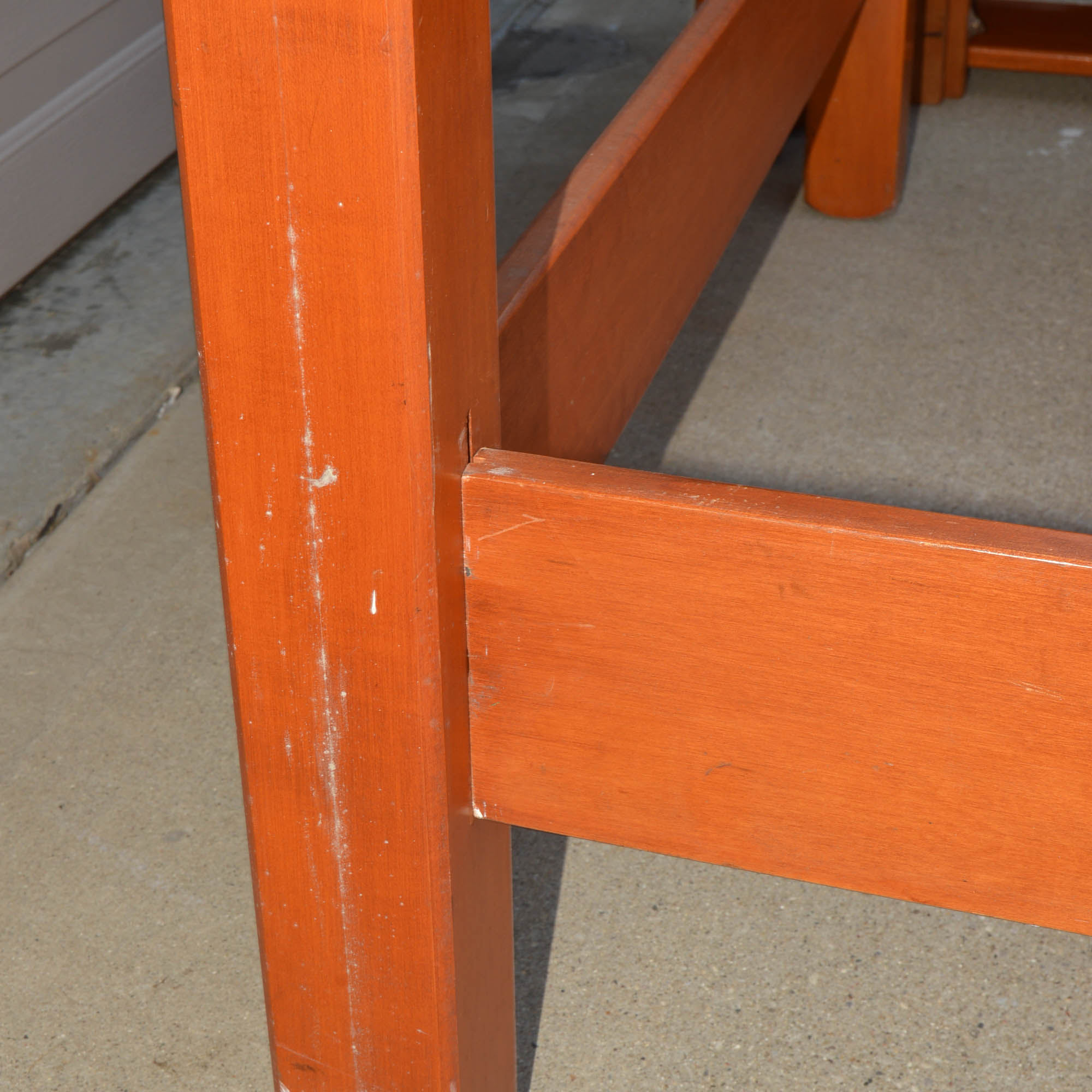 Pair of Red Maple Twin Bed Frames