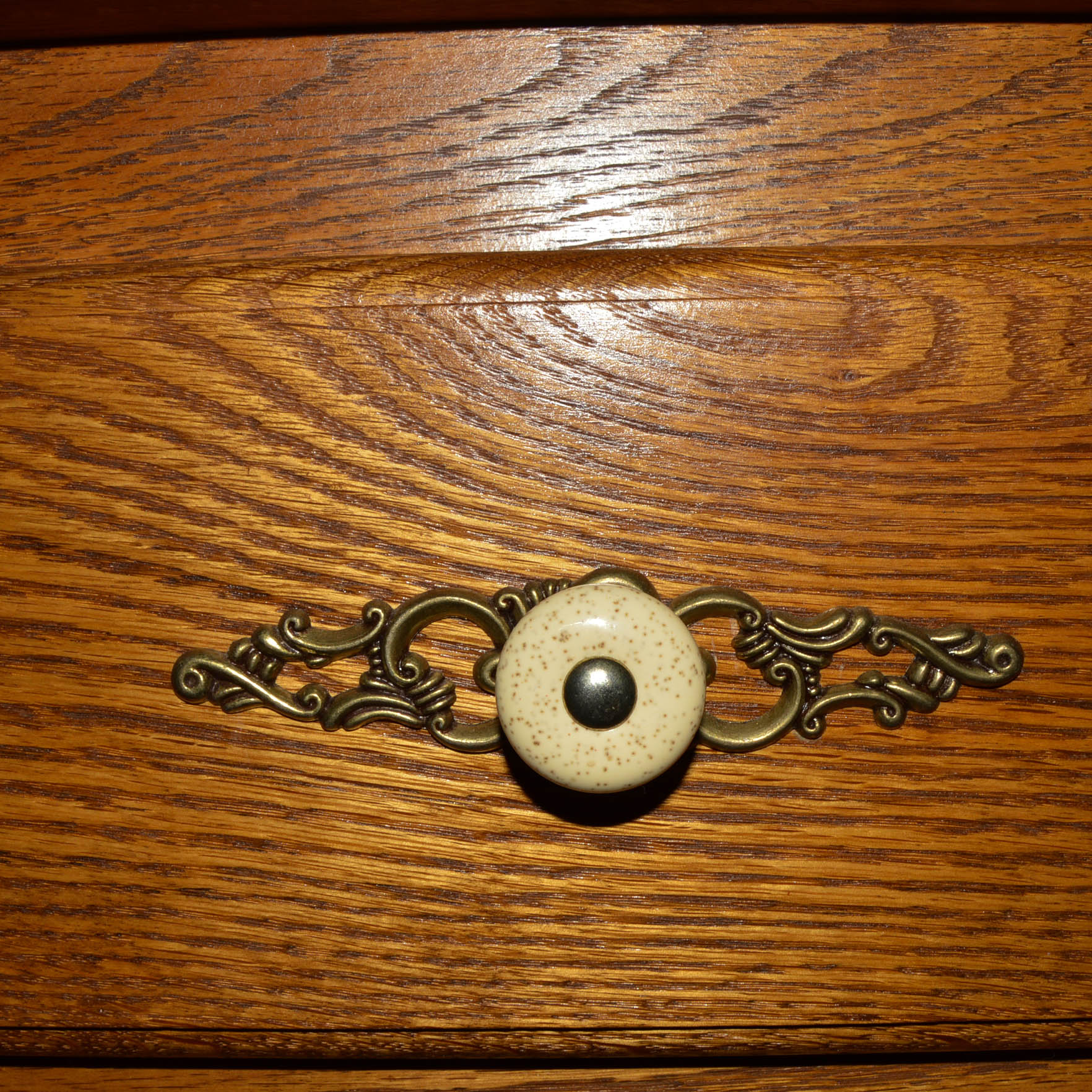 Amish Built Oak Pie Safe