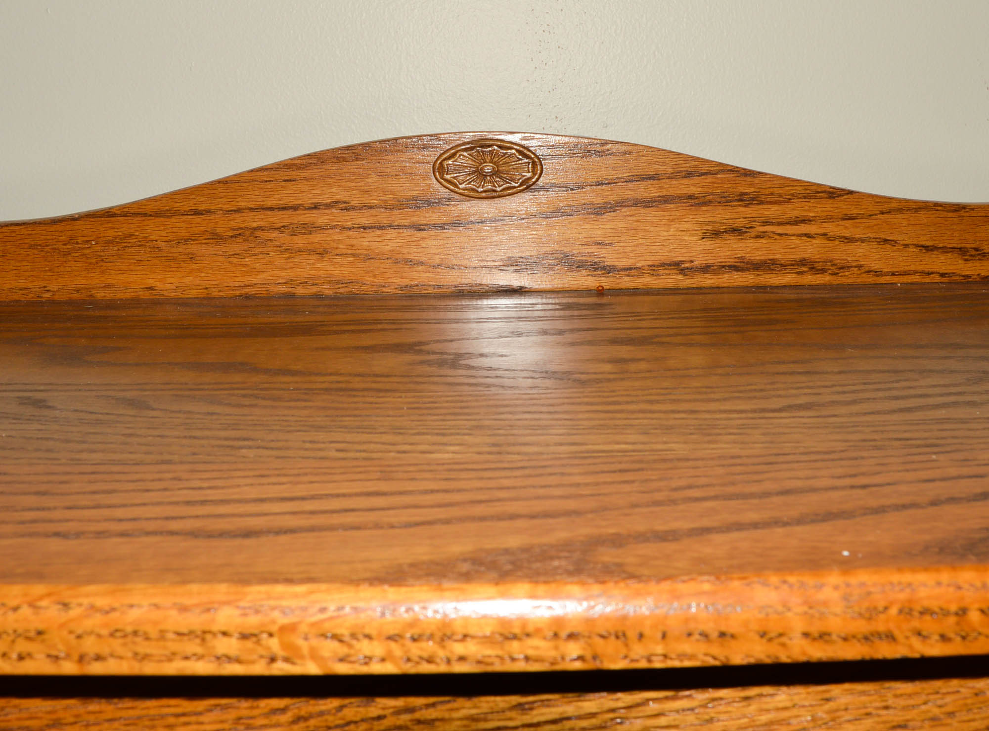 Amish Built Oak Pie Safe