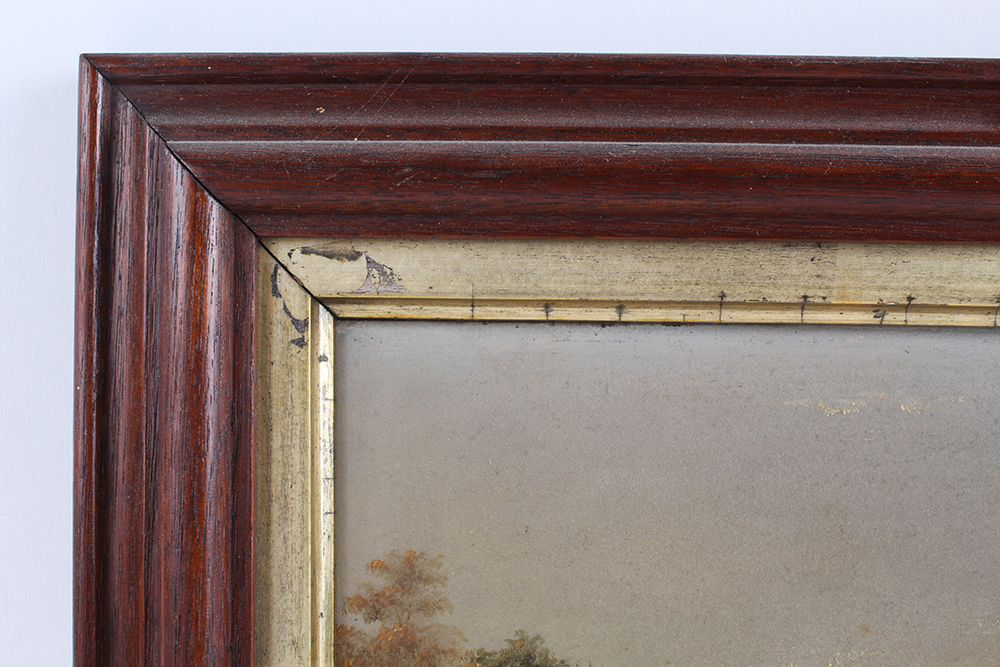 Pair of Original Oil on Board Landscape Paintings