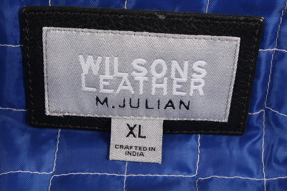 Wilsons Leather M. Julian Leather Motorcycle Jacket
