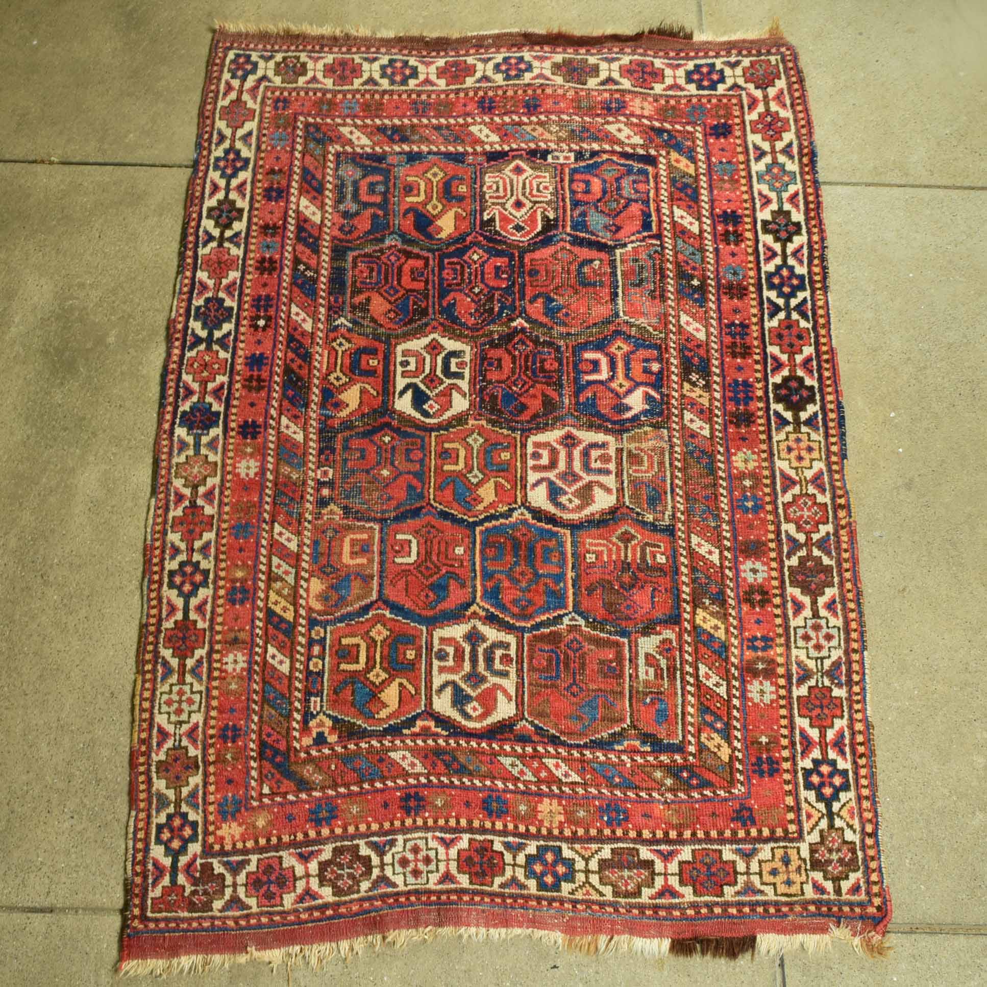 Handwoven Caucasian Area Rug