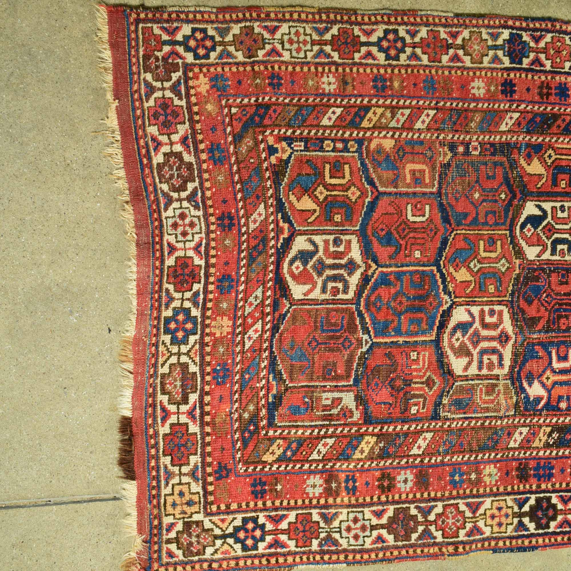 Handwoven Caucasian Area Rug