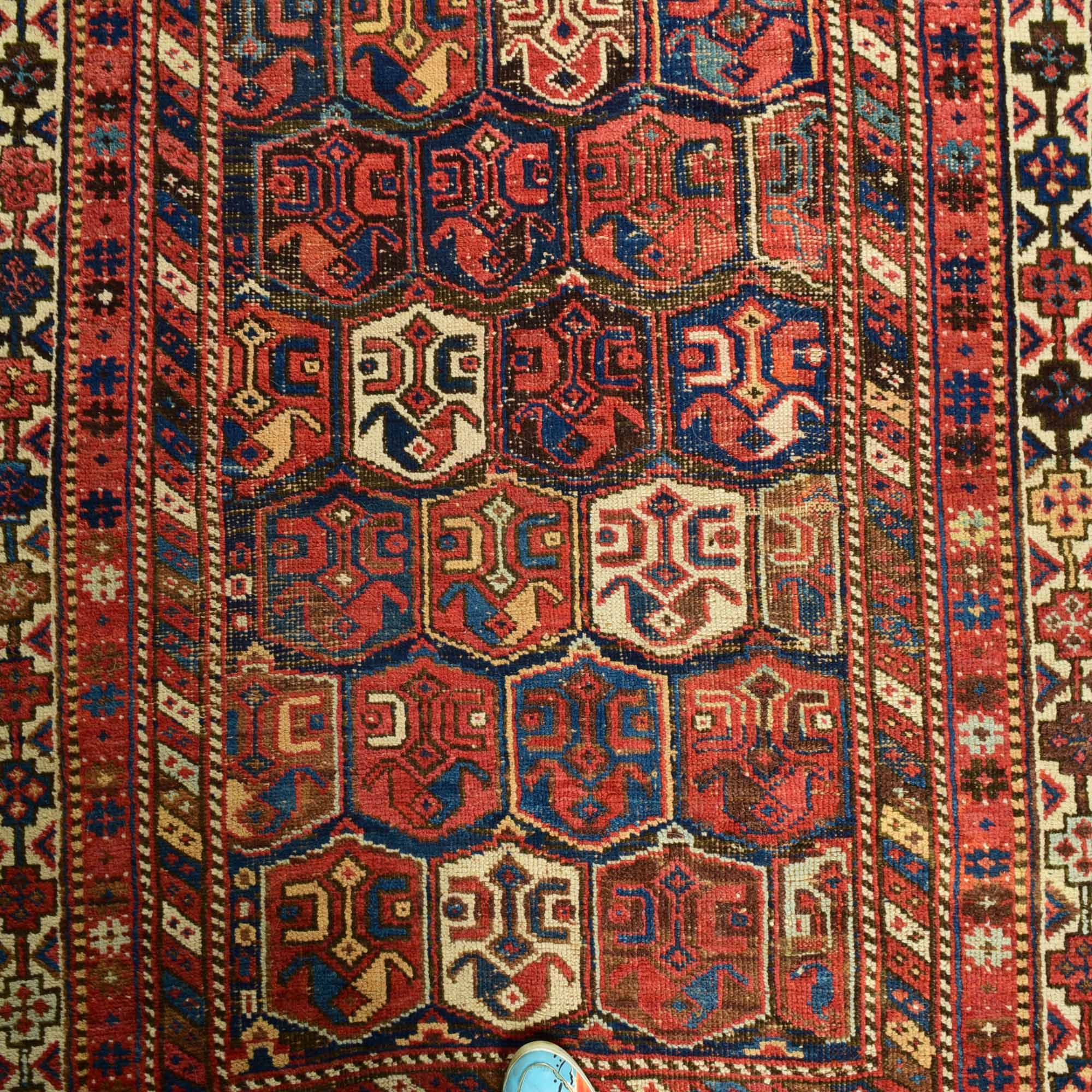 Handwoven Caucasian Area Rug