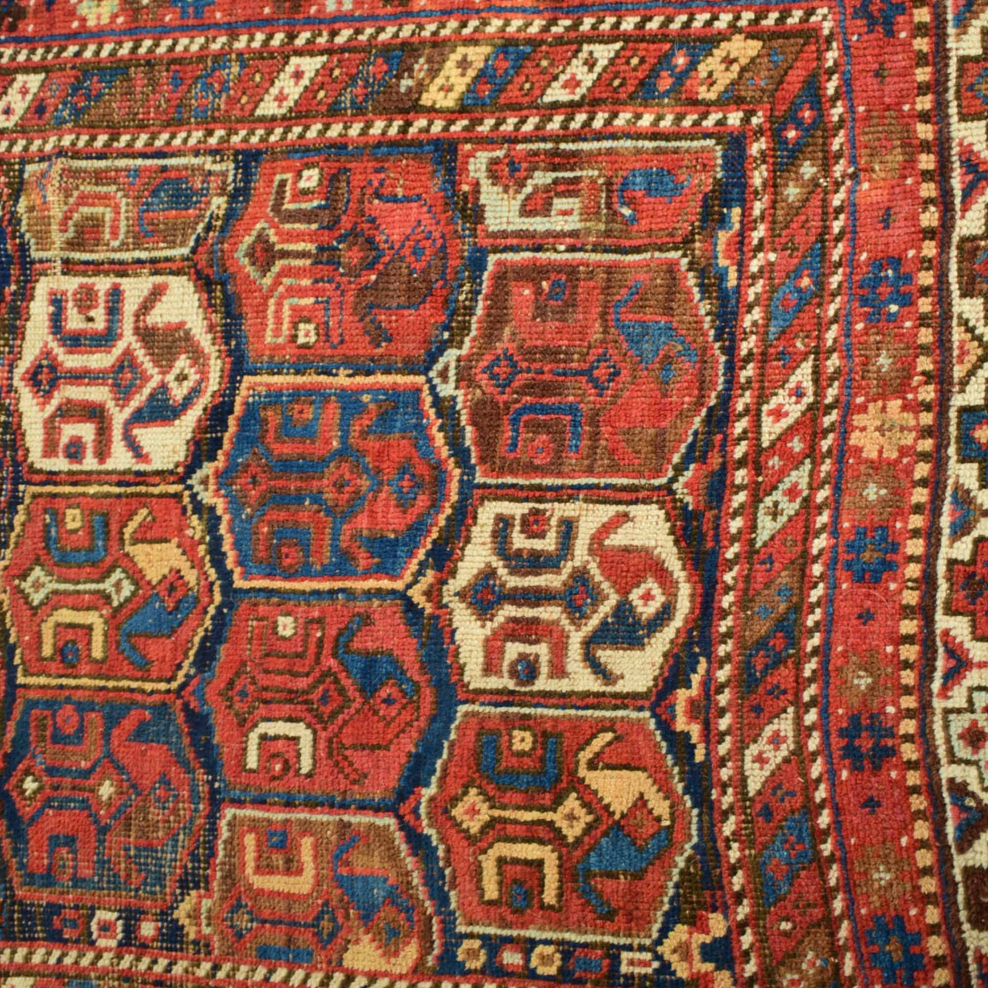 Handwoven Caucasian Area Rug