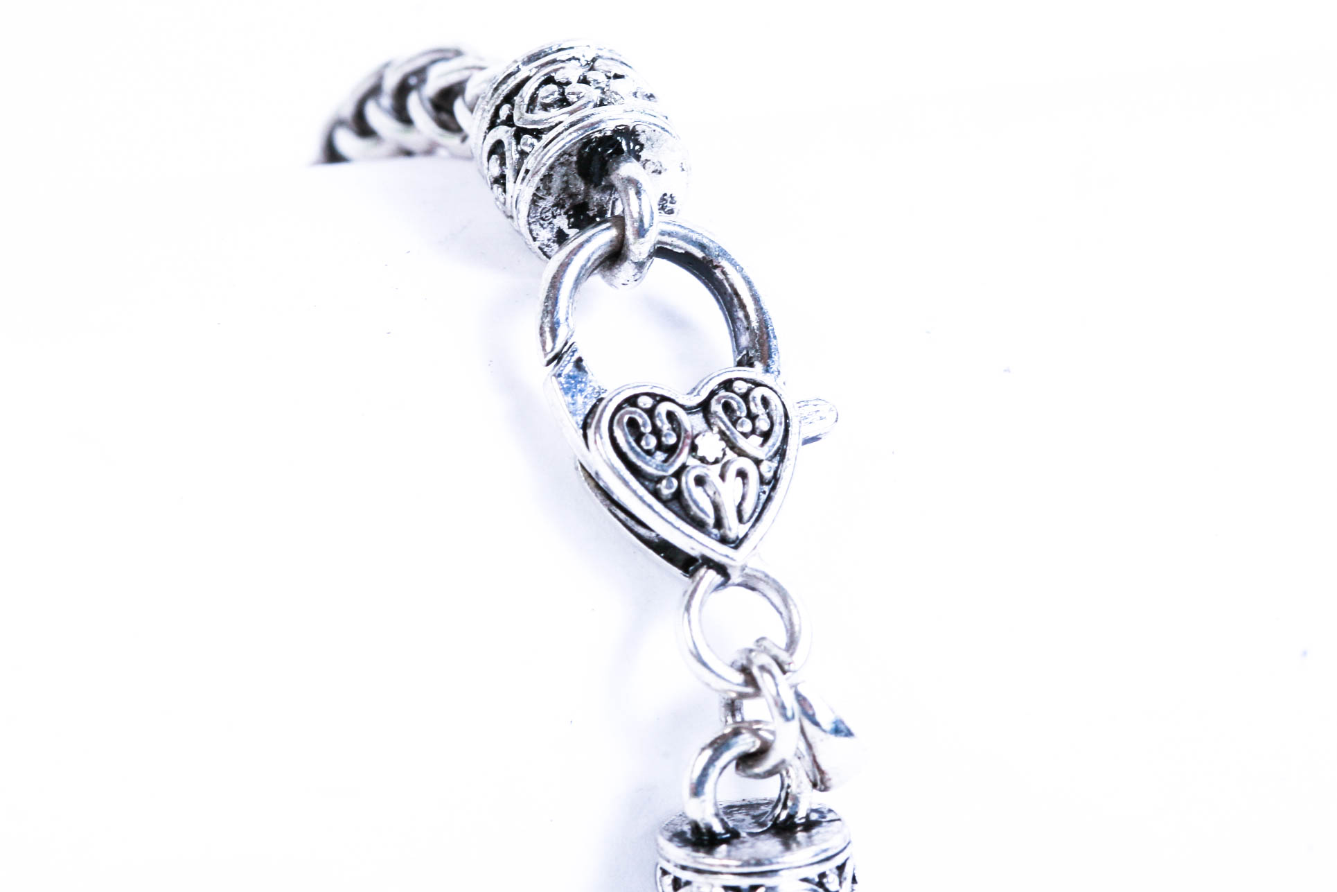 Silver Plate Rope Braclet