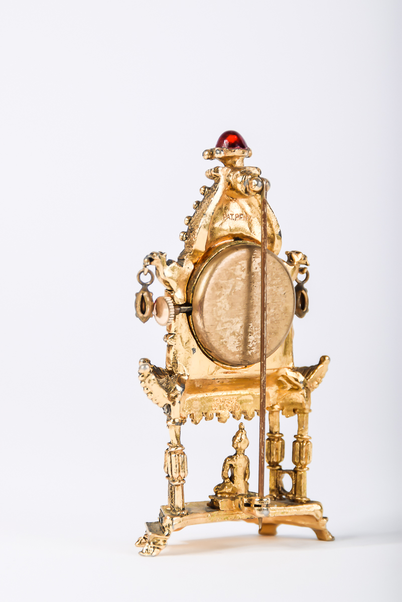 Vintage Taylor Buddha Watch Brooch