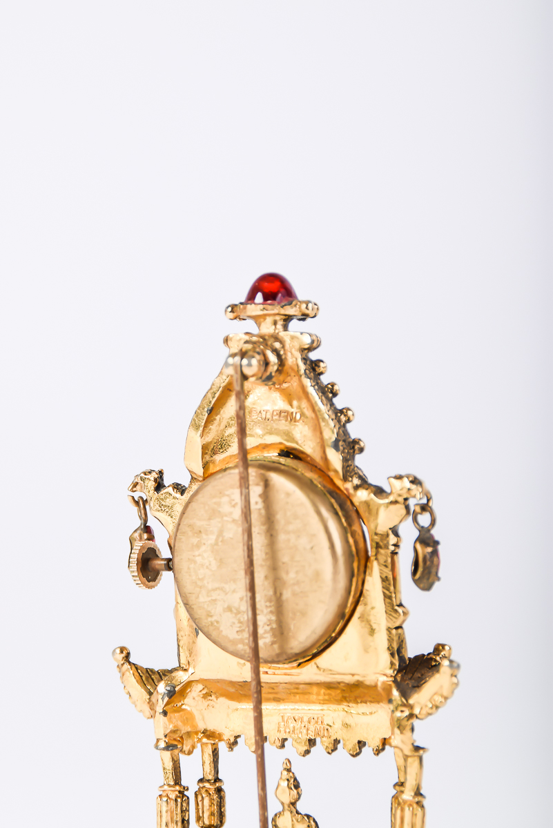 Vintage Taylor Buddha Watch Brooch