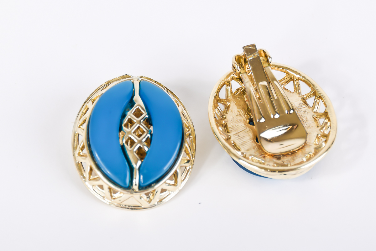 1960s Costume Bracelet and Earrings