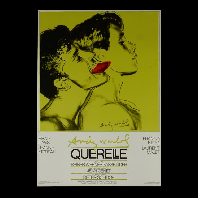 Andy Warhol "Querelle" (Green) Movie Poster