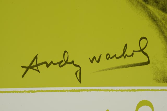 Andy Warhol "Querelle" (Green) Movie Poster