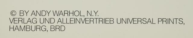 Andy Warhol "Querelle" (Green) Movie Poster