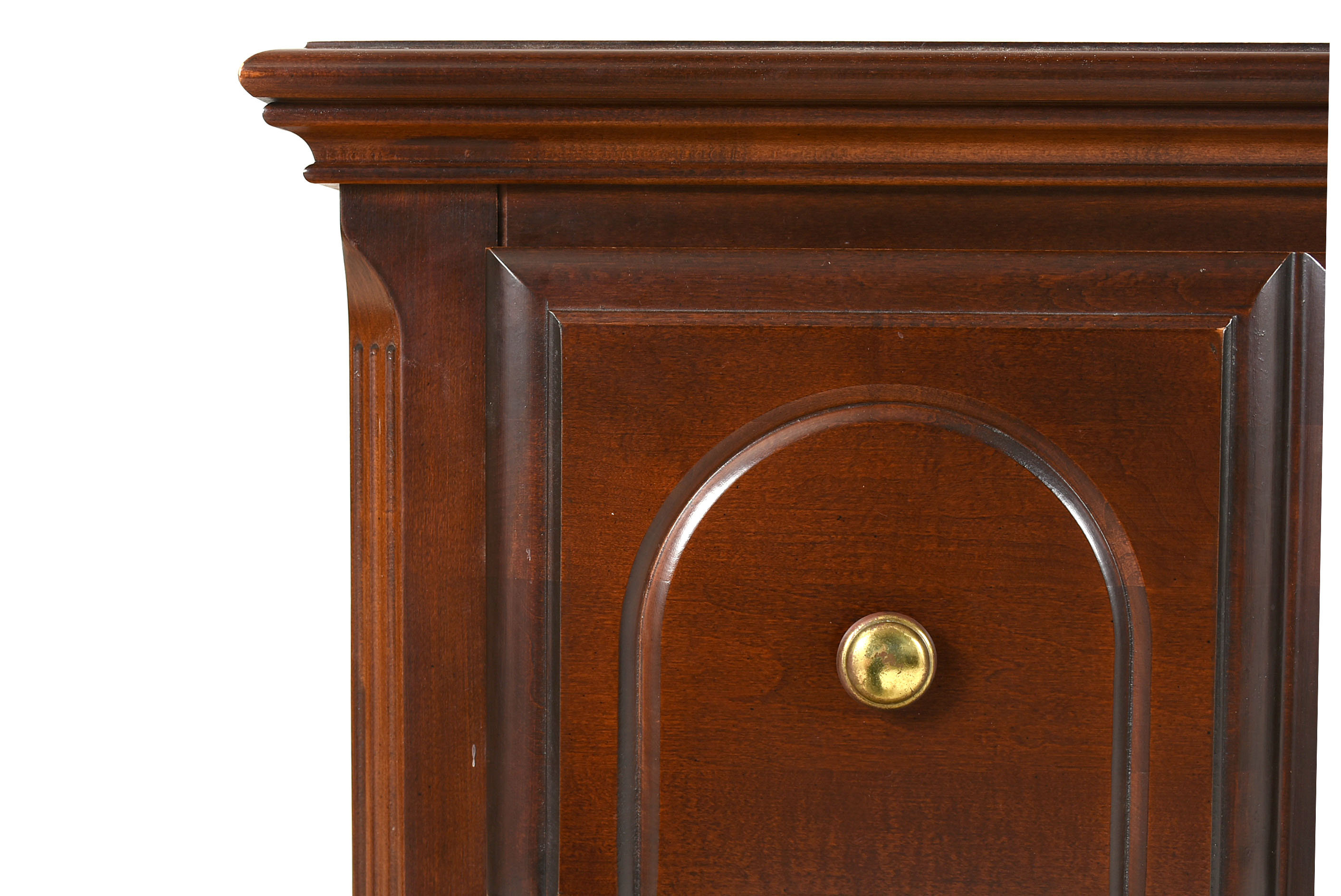 Mahogany Finish Three Drawer Dresser for Little Folks Furniture