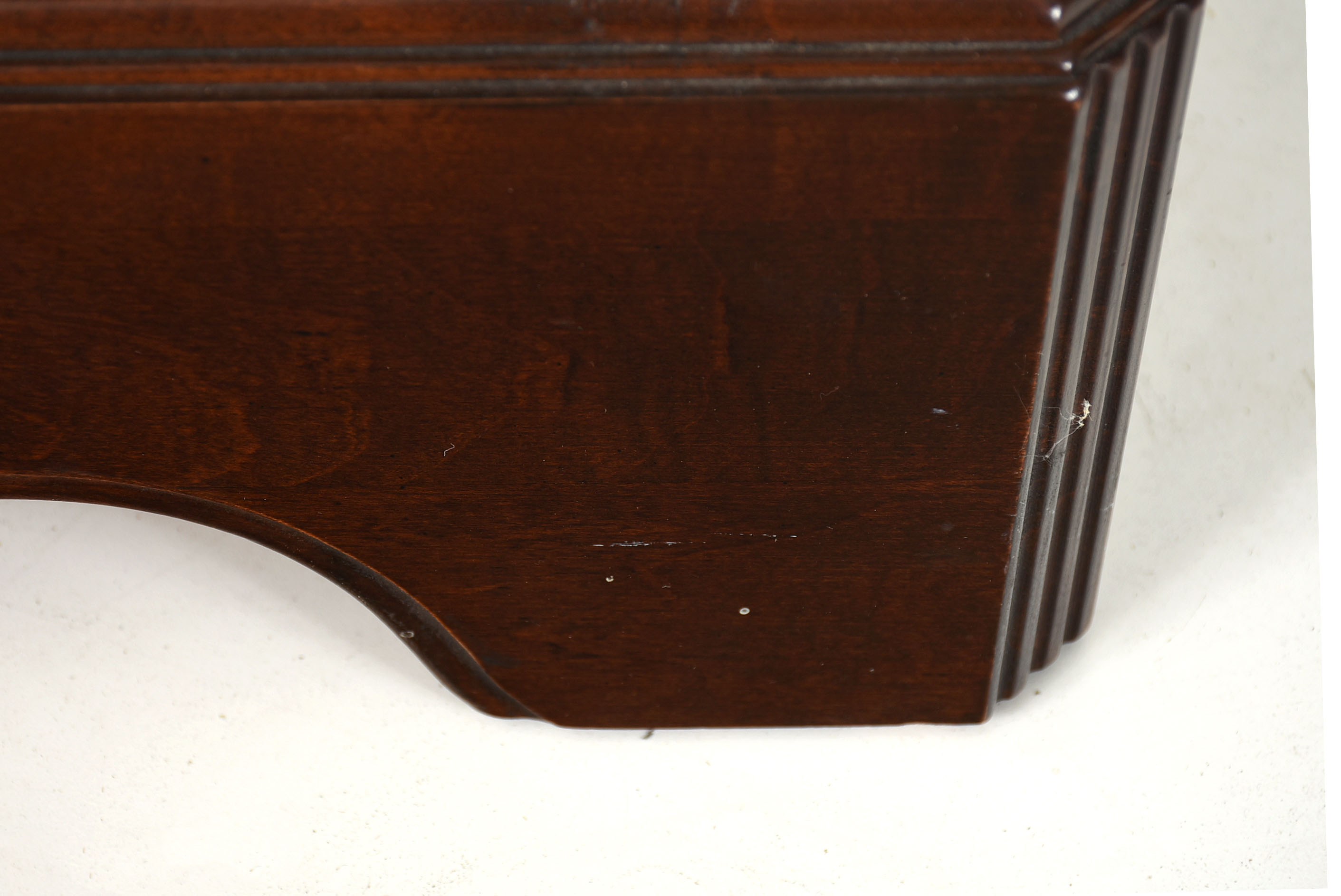 Mahogany Finish Three Drawer Dresser for Little Folks Furniture