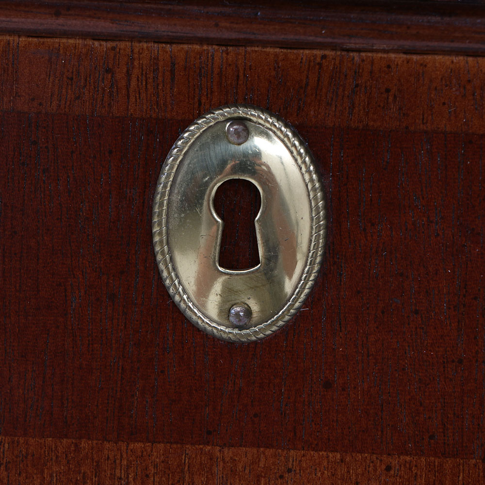 Queen Anne Style Mahogany Finish Desk