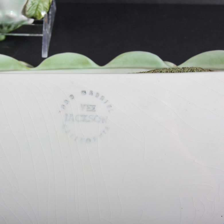 Vintage Vee Jackson Ceramic Wall Pocket Vases