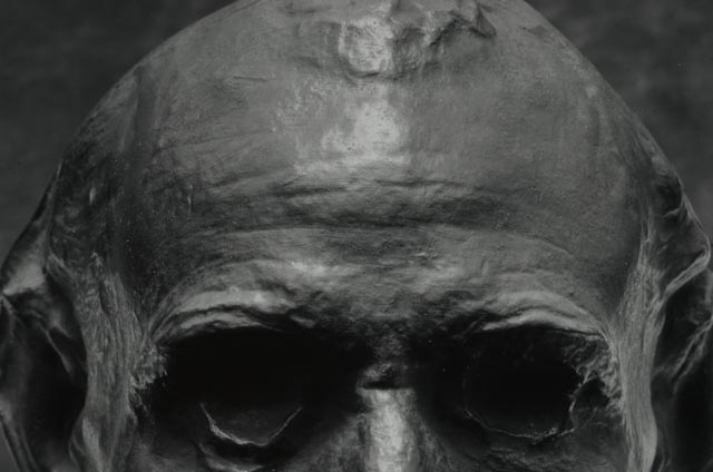 Edward Steichen Gelatin Silver Print "Life Mask of Abe Lincoln"