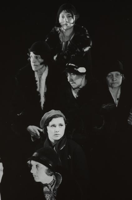 Edward Steichen Gelatin Silver Print "Homeless Women: The Depression"