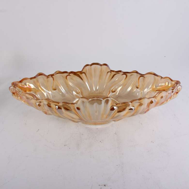 Vintage Pressed Carnival Glass Tableware