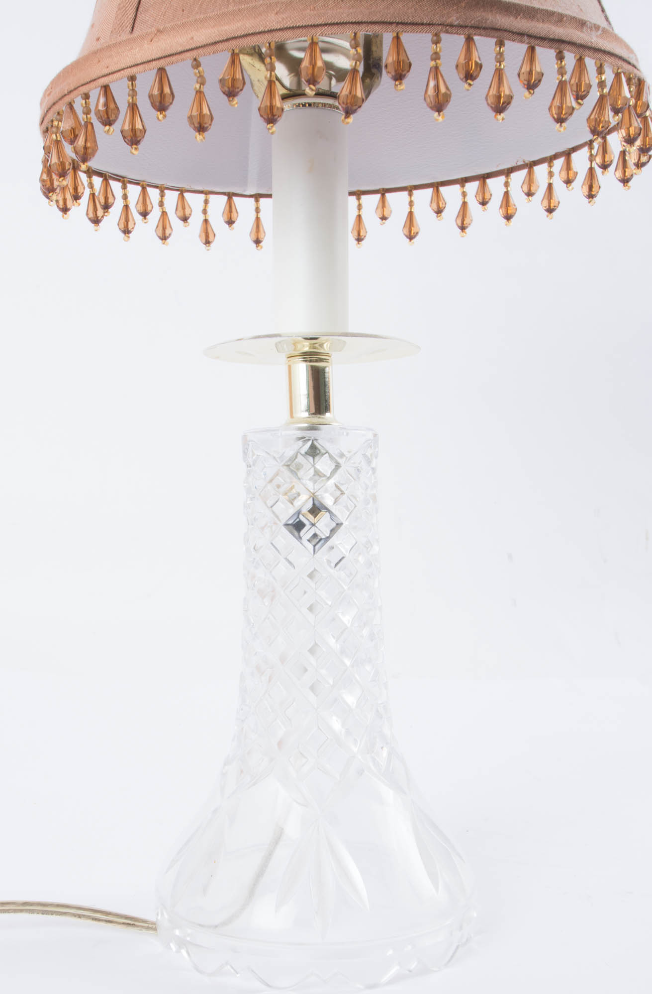 Glass Bottom Lamp