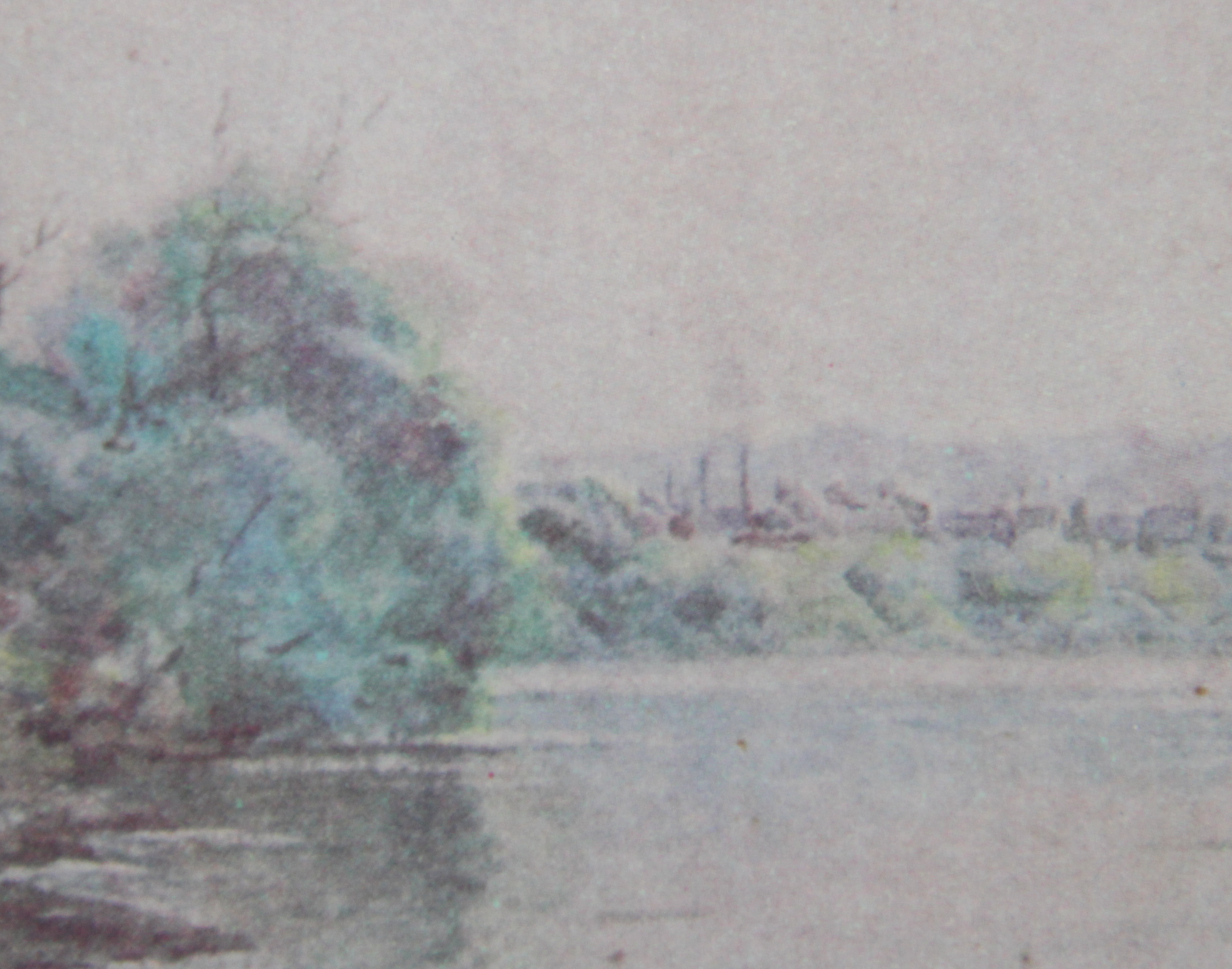 Limited Edition Offset Lithograph "Old Stagg Distillery" after Paul Sawyier