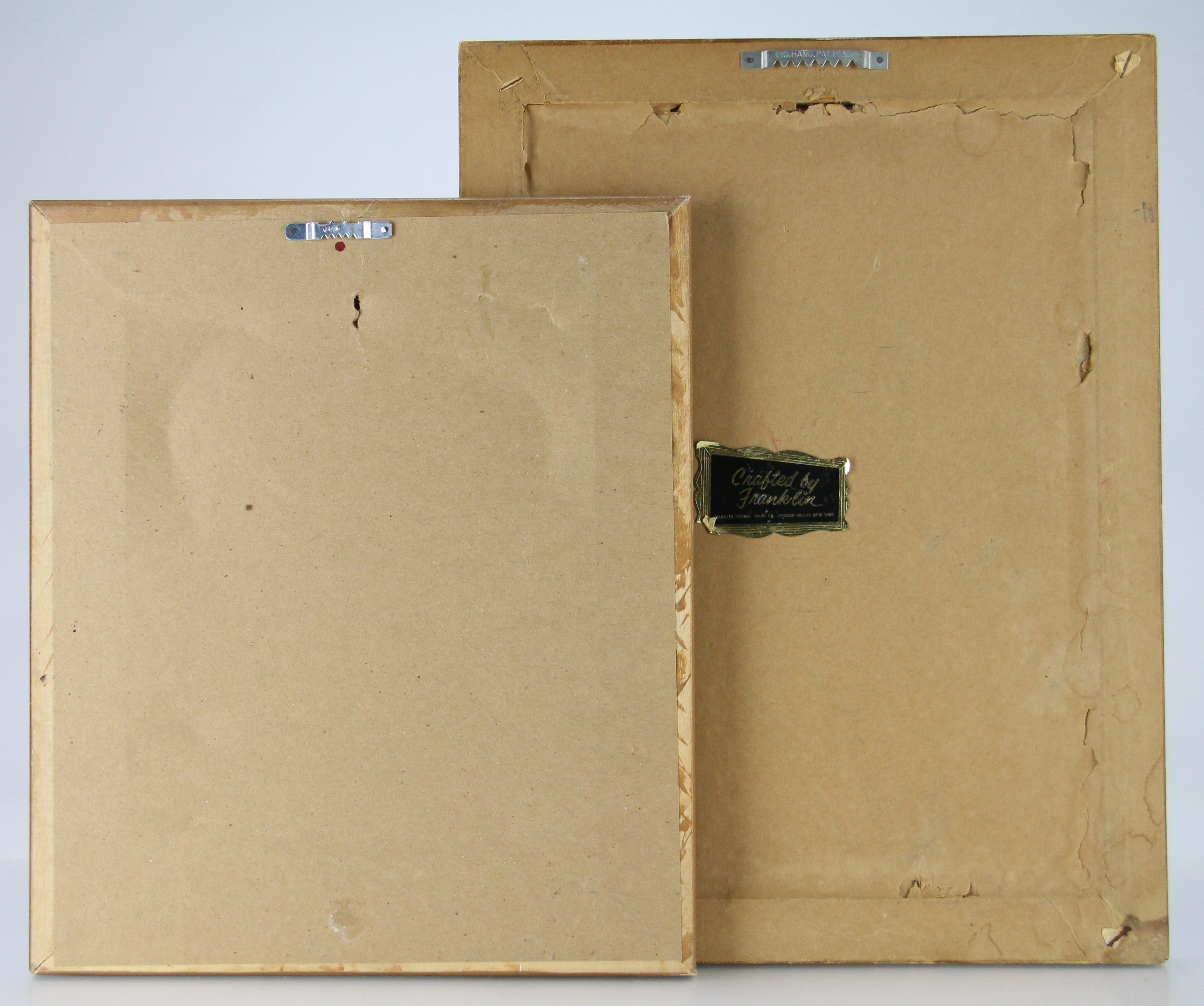 Framed Offset Lithographs with a Feminine Flair