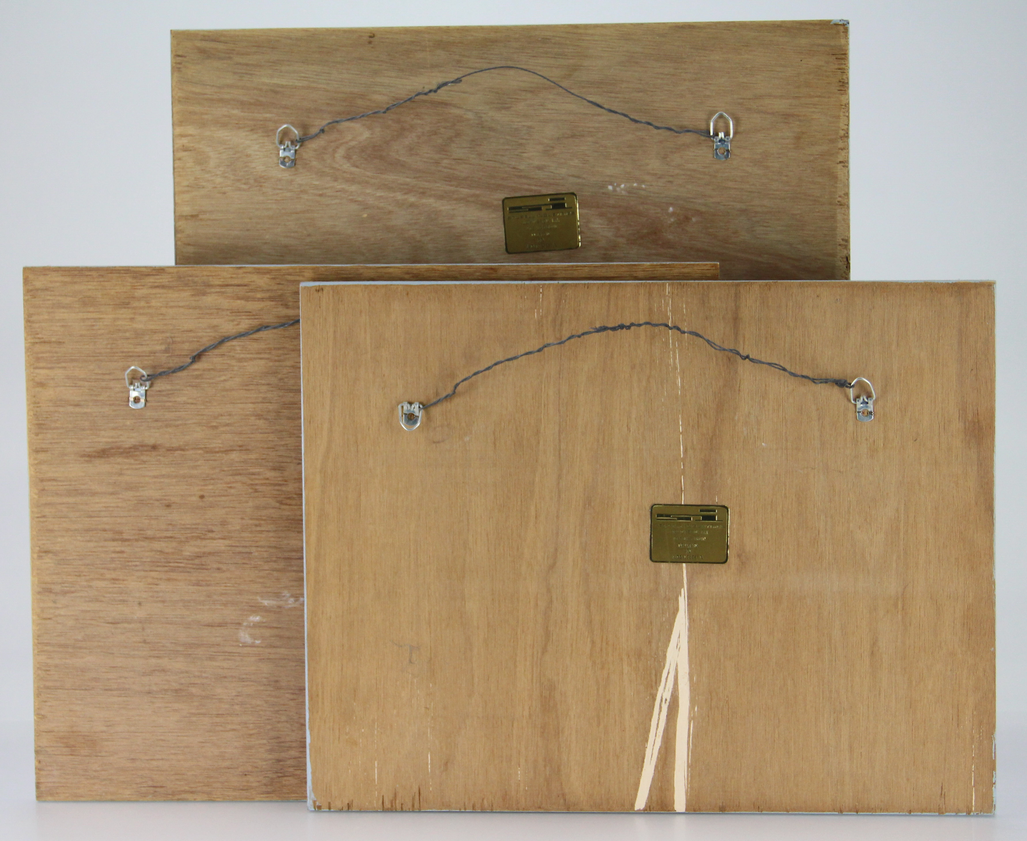 Susan Welch Offset Lithographs on Wood