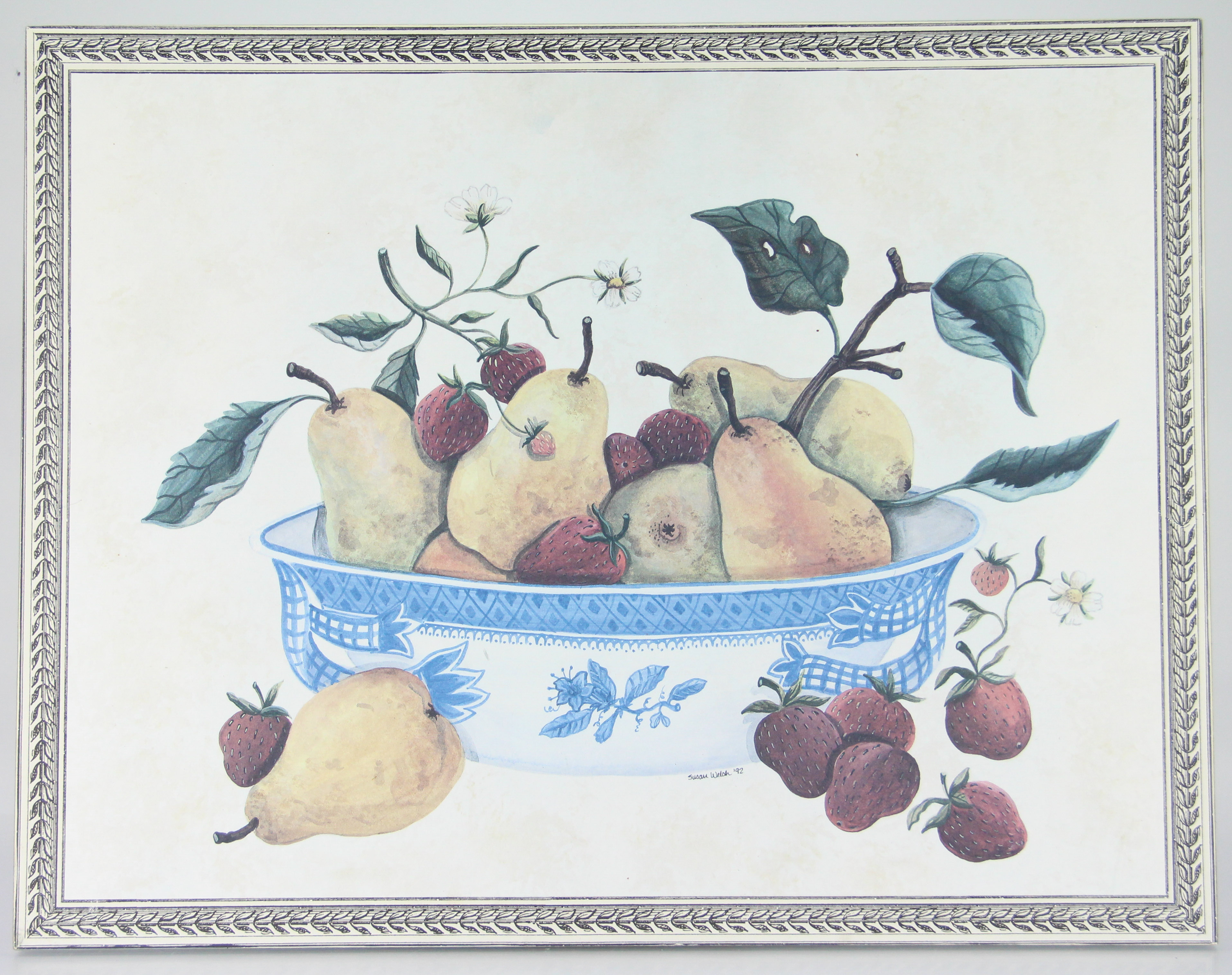 Susan Welch Offset Lithographs on Wood