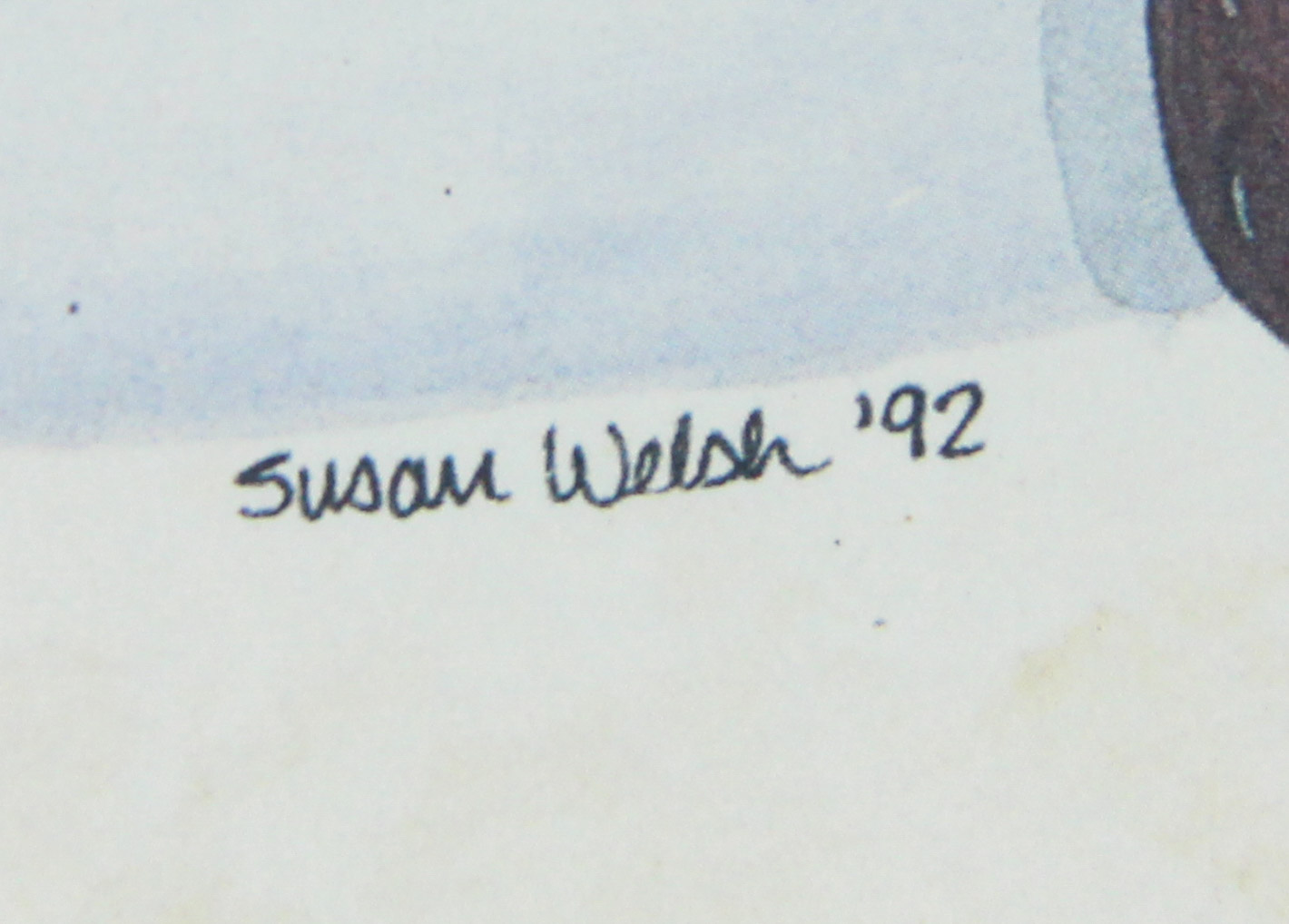 Susan Welch Offset Lithographs on Wood